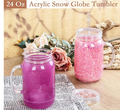 Snow Globe Tumbler 24OZ
