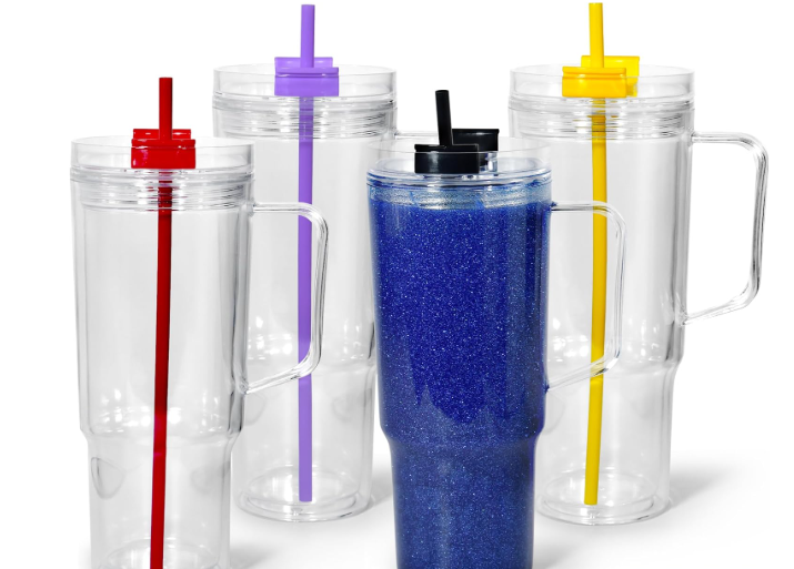 SNOW GLOBE 40OZ TUMBLER