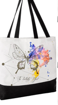 Large canvas tote bag