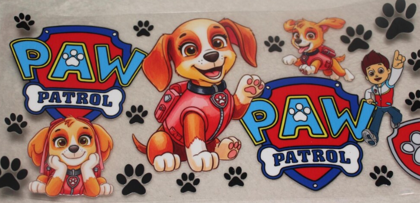 Paw Patrol tumbler wrap
